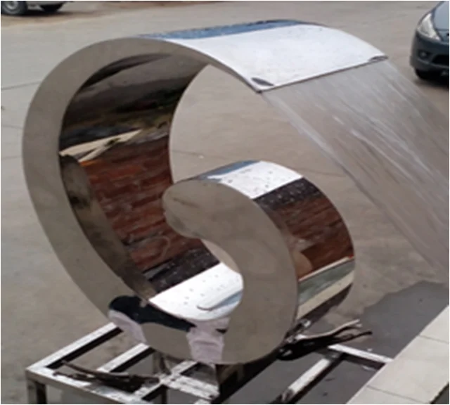 304# stainless steel material massage pool equipment, swimming pool waterfall