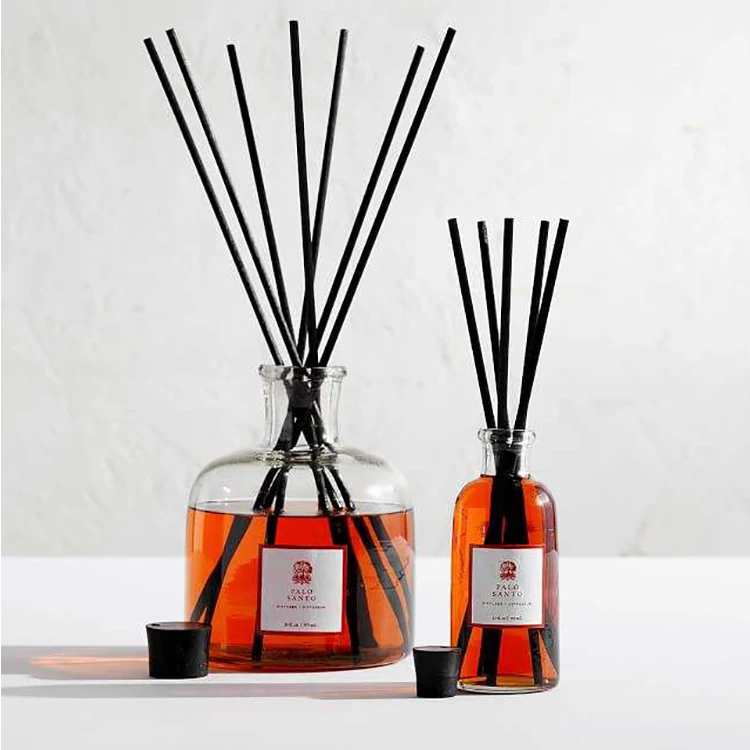 2024 wholesale large mini reed diffuser glass bottles for reed diffusers 500 ml 200ml 50ml luxury reed diffuser