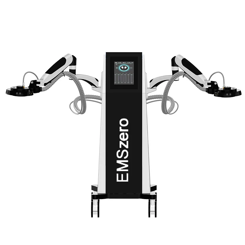 Factory Direct EMS Machine 2 Handles Fat Burning Muscle Exercise Salon Beauty Machine Fat Reduction Muscle Building