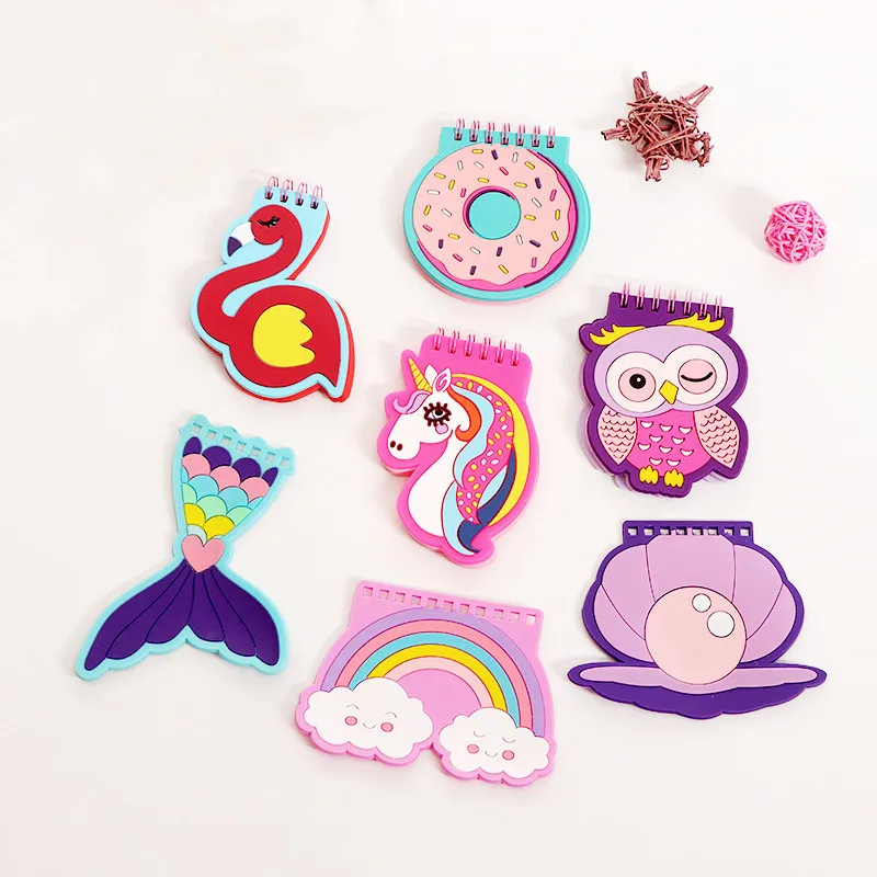 Notepad Custom Cute Unicorn Mini Sprial Sticky Notes For Students