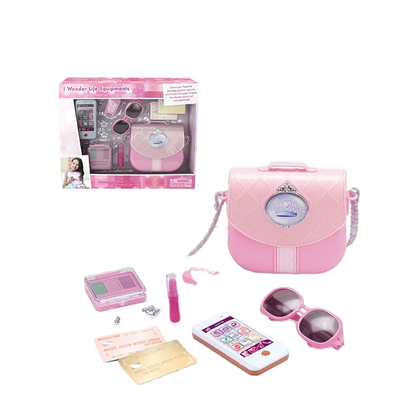 Модный пластиковый набор для макияжа игрушка принцессы