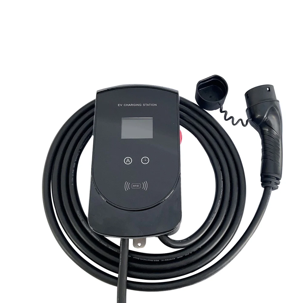  Wallbox 22 кВт Уровень 2 быстрая зарядная станция EV настенное зарядное устройство 32 А для