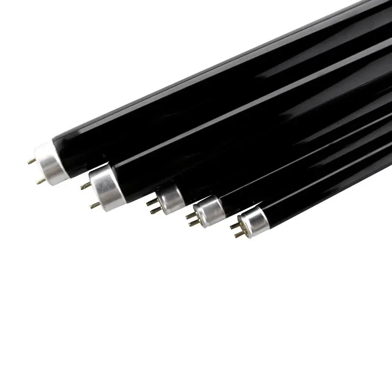 T8 T5 UVA Fluorescent Tube Blacklight Base 365nm Insect Trap Detection Inspection Lamp Tube