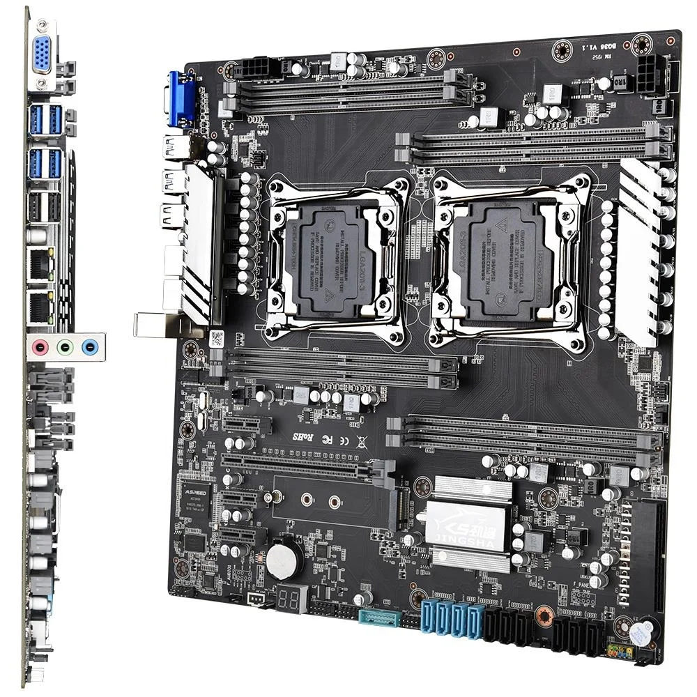 SZMZ высокая производительность LGA2011v3 2 процессоры Серверная материнская плата поддержка REG ECC DDR4