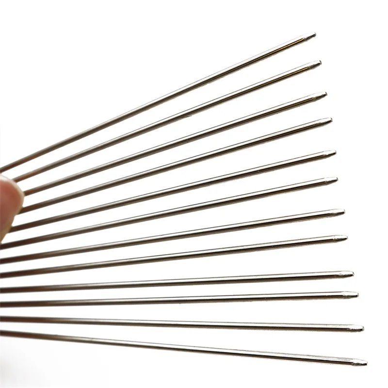 Professional Salon Hairdressing Tools Insert Wave Hair Pick Afro Comb For Stainless Steel Pins Hair Pick Comb