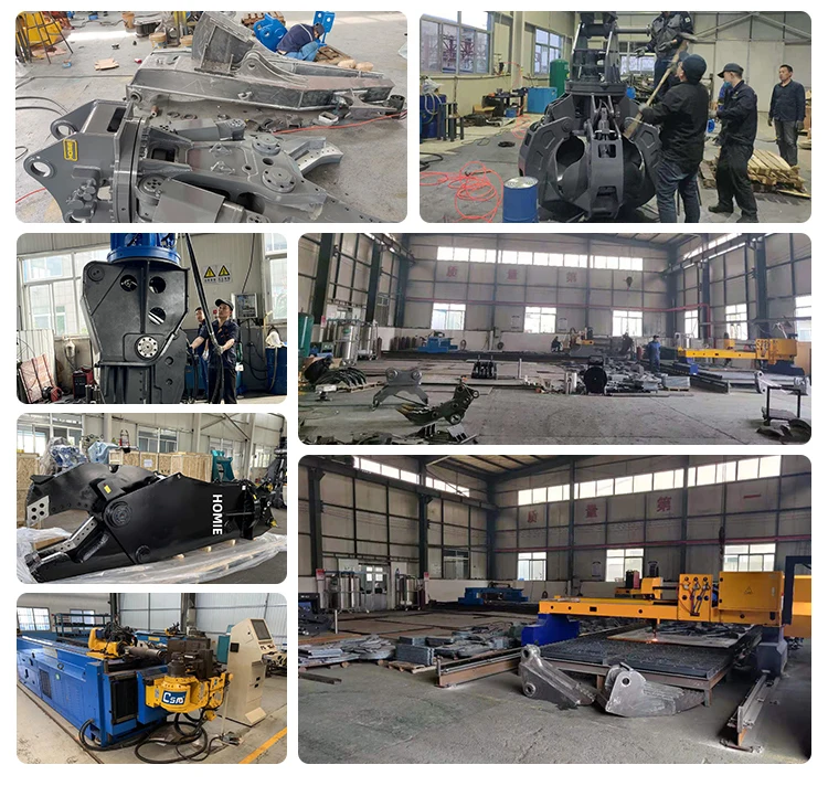 HOMIE 2023 High Quality Excavator Attachments Dismantled Hydraulic Car Shear For Scrap