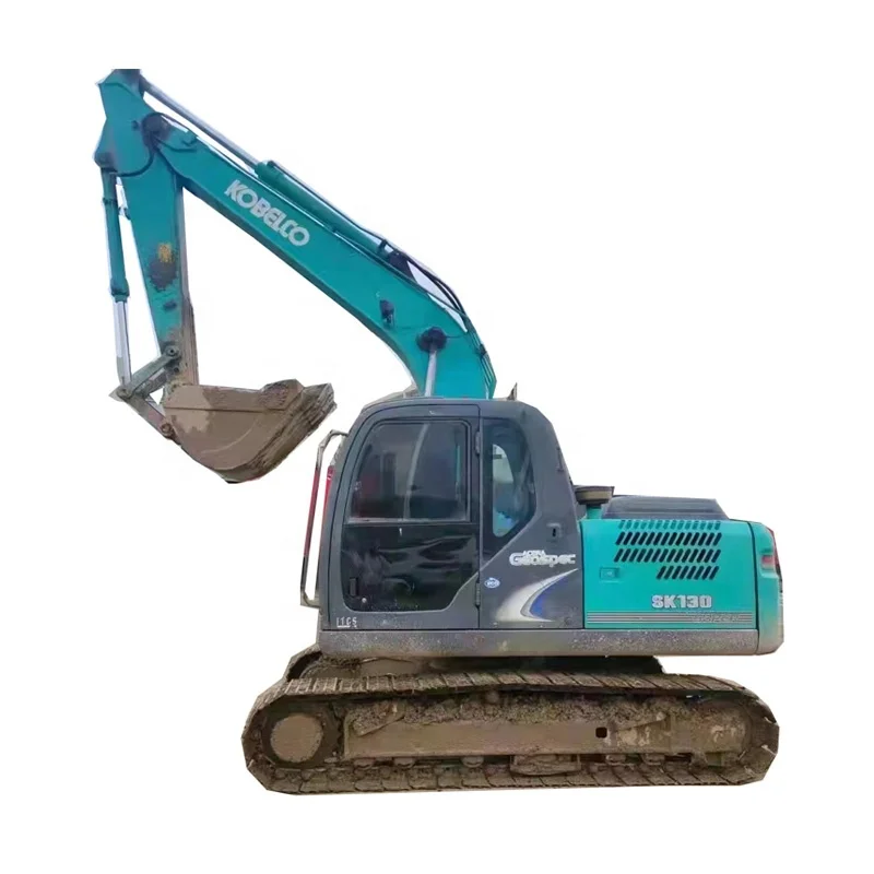 Used earthmoving  construction equipment 13ton used kobelco sk130 sk130-8  excavator secondhand sk130-8 sk130lc excavator