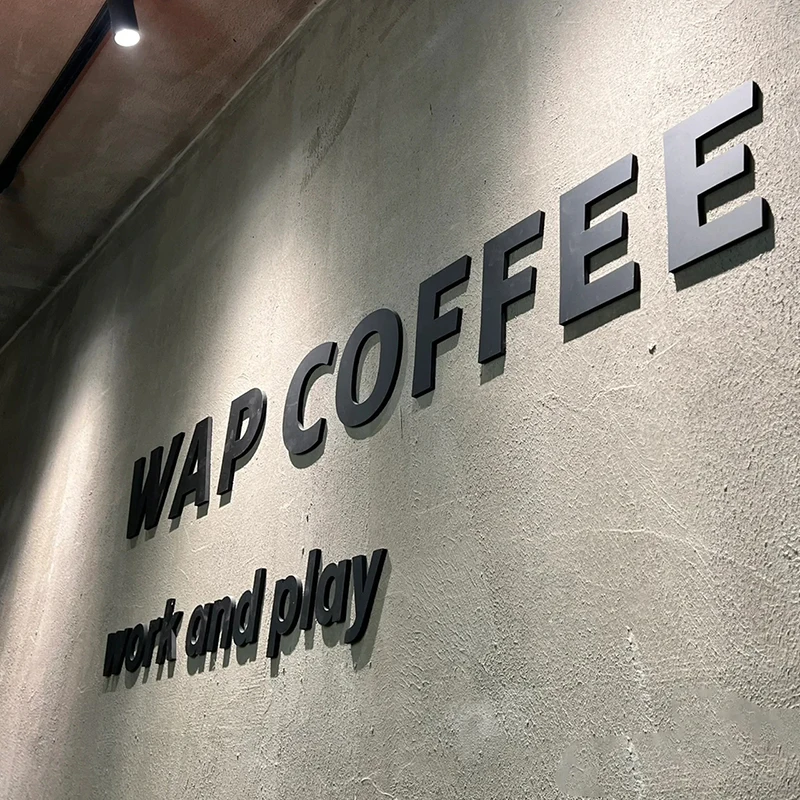 2024 Most customized Popular  Channel Letter Bender shop led Letter 3d Letter Advertising Sign Acrylic Light Business store