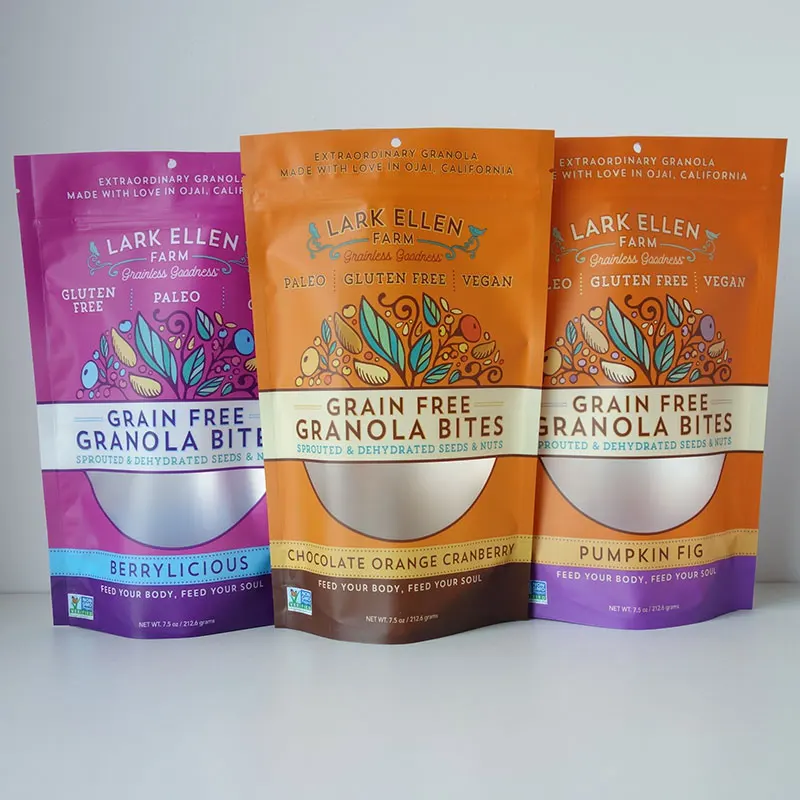 Custom printed plastic candy sweets rope bites food edibles packaging bag mylar packets packaging bags