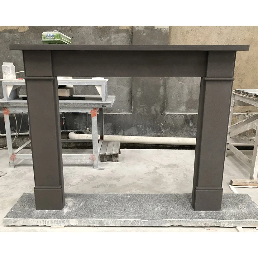 The Fancy Natural Persian Grey Limestone Brompton Flat Victorian Victorian Classic Fireplaces Mantels