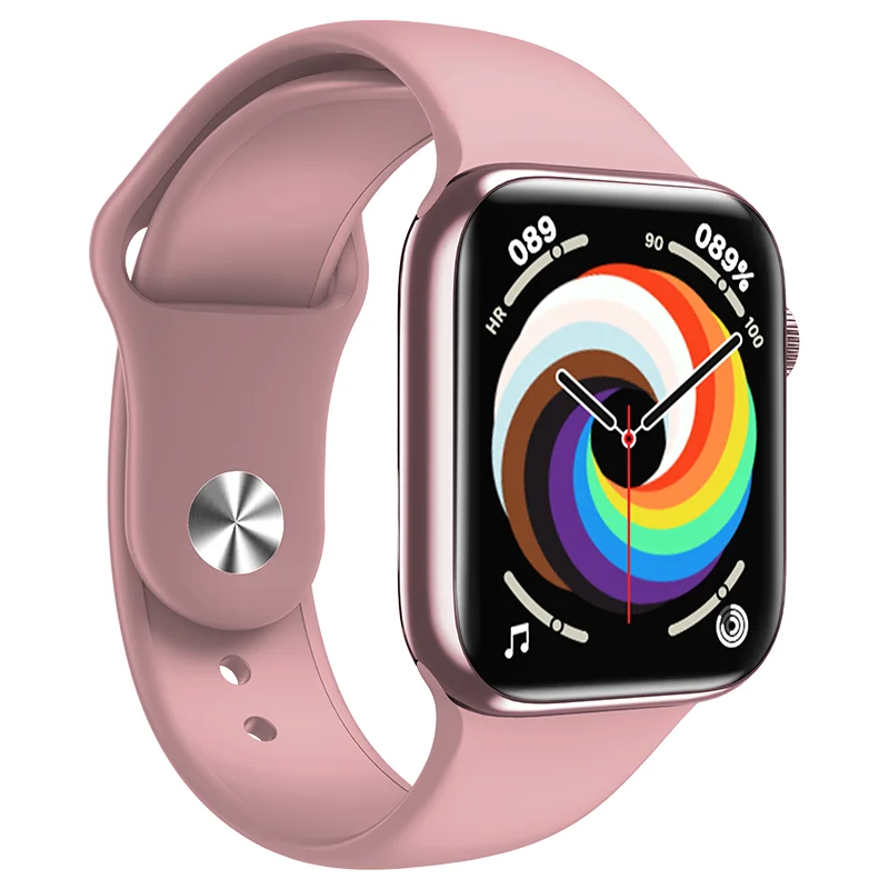 2021 супер clon Сери серии 6 smartwatch HW19 двойной боковой кнопки кислород в крови сердечный ритм мониторинг HW19 умные часы для android ios