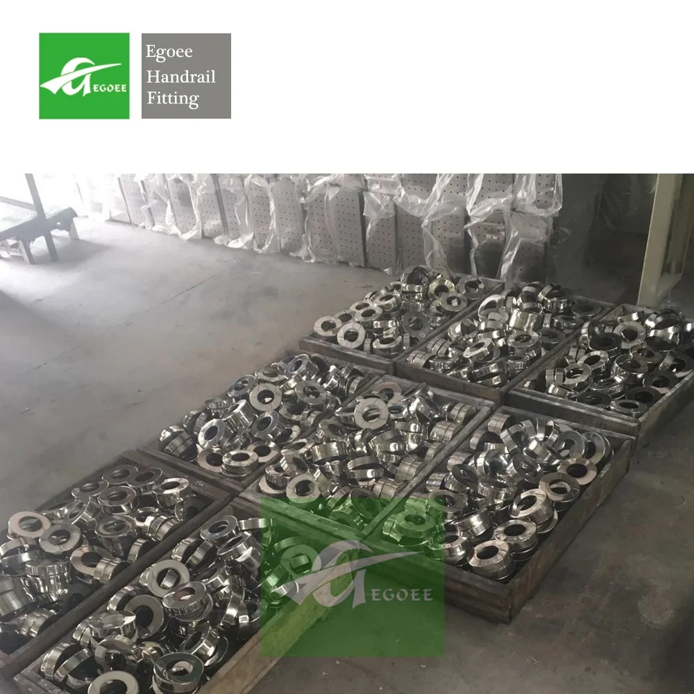 Handrail accessories stainless steel stair railing Balustrades handrails glass railing  balcony railing cover