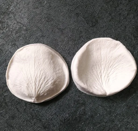 Rose Petal Veins Silicone Flower Fondant Decorating Molds 3D Pastry Chocolate Cake Homemake Baking Tools