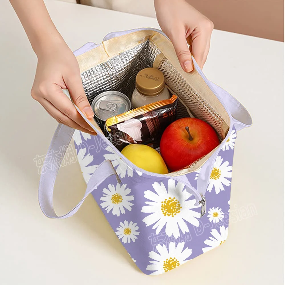 Custom Lunch Bag for Work/Picnic/Camping Reusable Lunch Bags Insulated Lunch Box