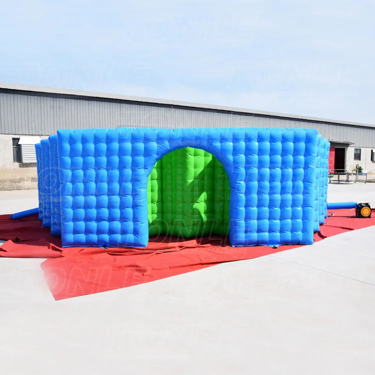 New design inflatable honeycomb maze game for kids