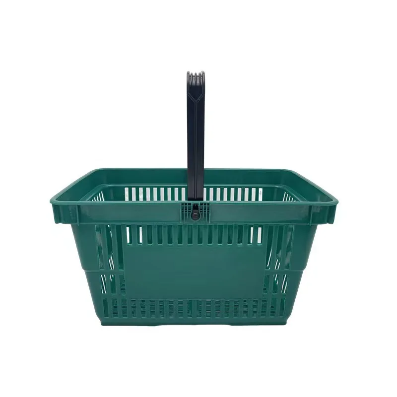 22 L Plastic Home / Shopping Baskets Single Handle Shopping Basket