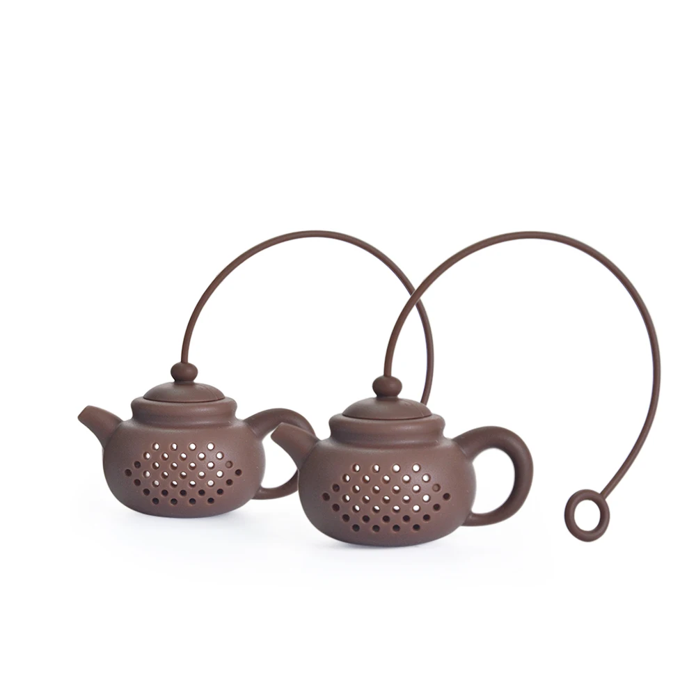 Hot Selling Food Grade Tea infuser Loose Herbal Tea Leaf Filter Silicone Strainers Tea Silicone Sieve Filter