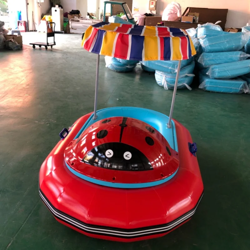 Cheap price different animal style fiberglass inflatable aqua lake bumper boats for sale