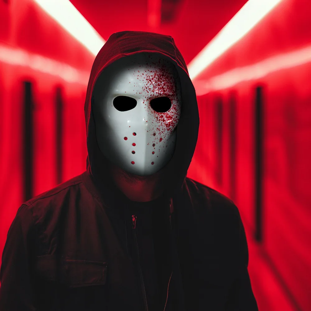 Factory High Quality Halloween Resin killer Jason Hockey Mask Freddy vs Jason Resin Mask Halloween Decoration And Gift Life size