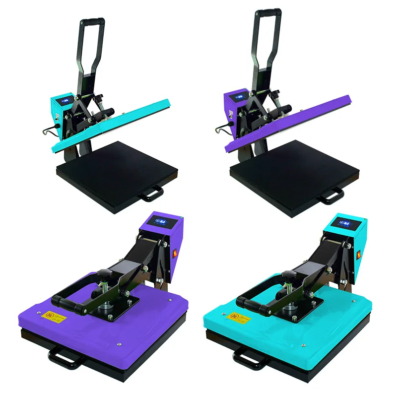15*15 Auto Open Sublimation T Shirt Printing 38*38 cm Machine for Sale Heat Press Machine Hot Product Easy to Operate Multicolor