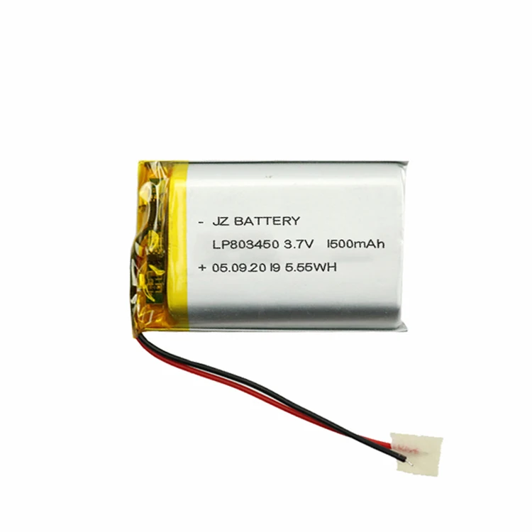 Hot sale 603465 3.7v 1400mah 1500mah lipo battery for Digital devices