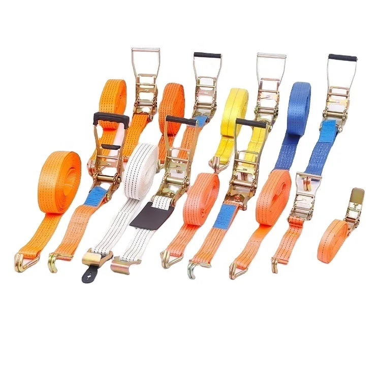 Cargo Lashing Strap Tie Down Strap CE Certified Truck Cargo Lashing eslingas