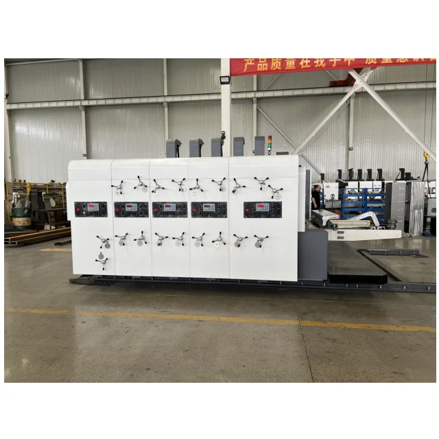 Automatic carton box Printer slotter Rotary Die Cutter Machine box cutting and printing economical carton box printing machine