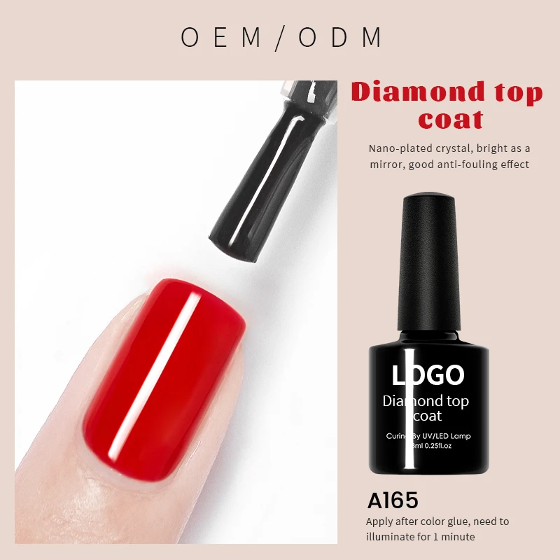 Custom Logo Functional Easily Apply Top Base Coat Nail Polish Glue Remover Gel For Tips