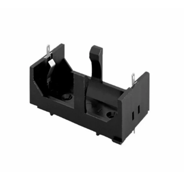 Battery connector Accepts snap-in terminal interlocking piece, can assemble multiple bracket battery holders