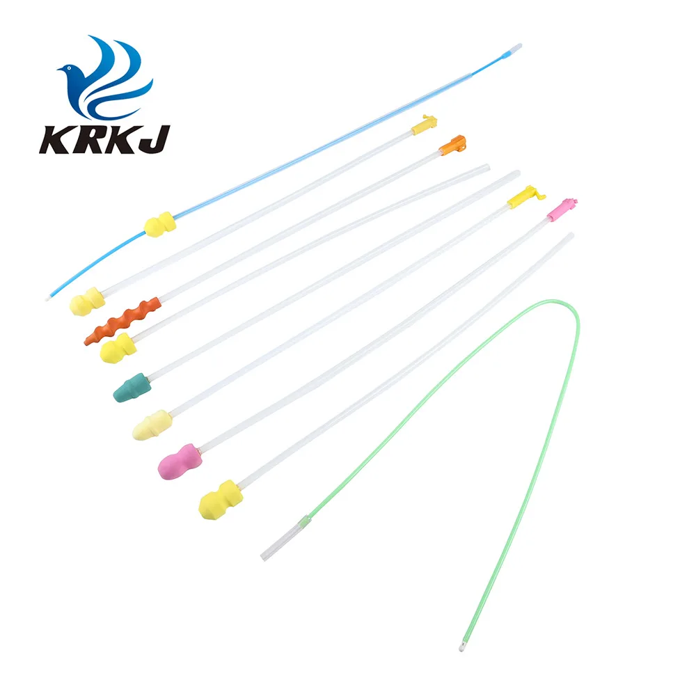 CETTIA KD718 four types available pig sow swine artificial insemination sponge head catheter tube with lock or without lock