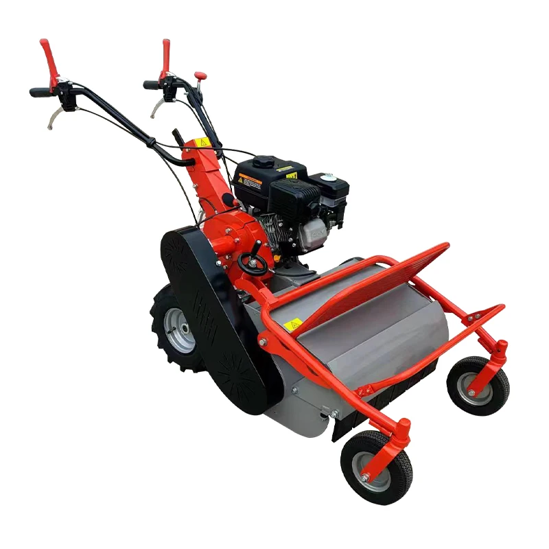 Agricultural Grassland Green Garden Trimming Machinery Wheeled Gasoline Self-Propelled Lawn Mower Grass For Sale