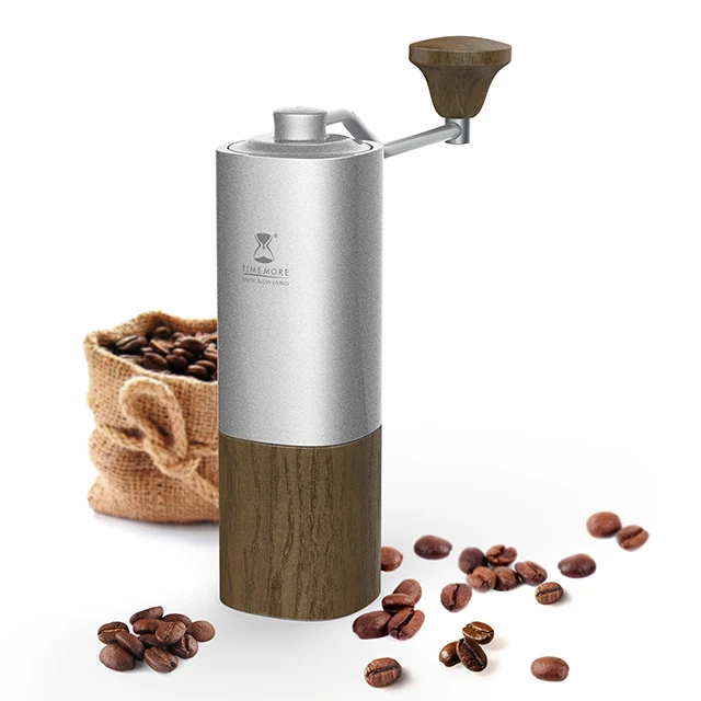 Timemore Espresso Coffee Machine With Grinder Manual Stainless Steel