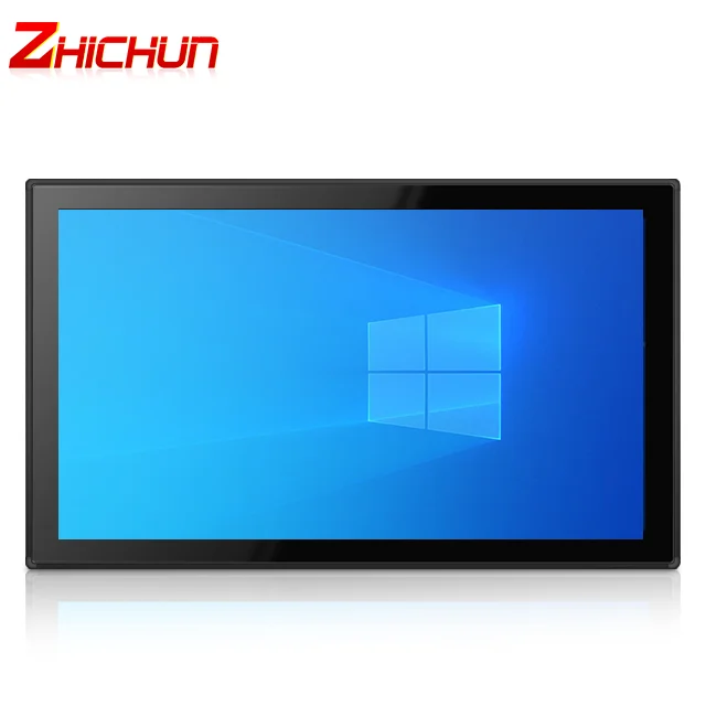 1920*1080 FHD 13.3 inch  LCD screen industrial embedded capacitive Touch Screen Panel PC  All-In-One control computer