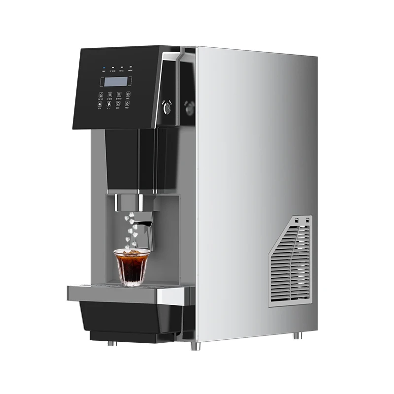 Household Electric Automatic Ice Dispenser Commercial Freestanding Ice Cube Making Machine