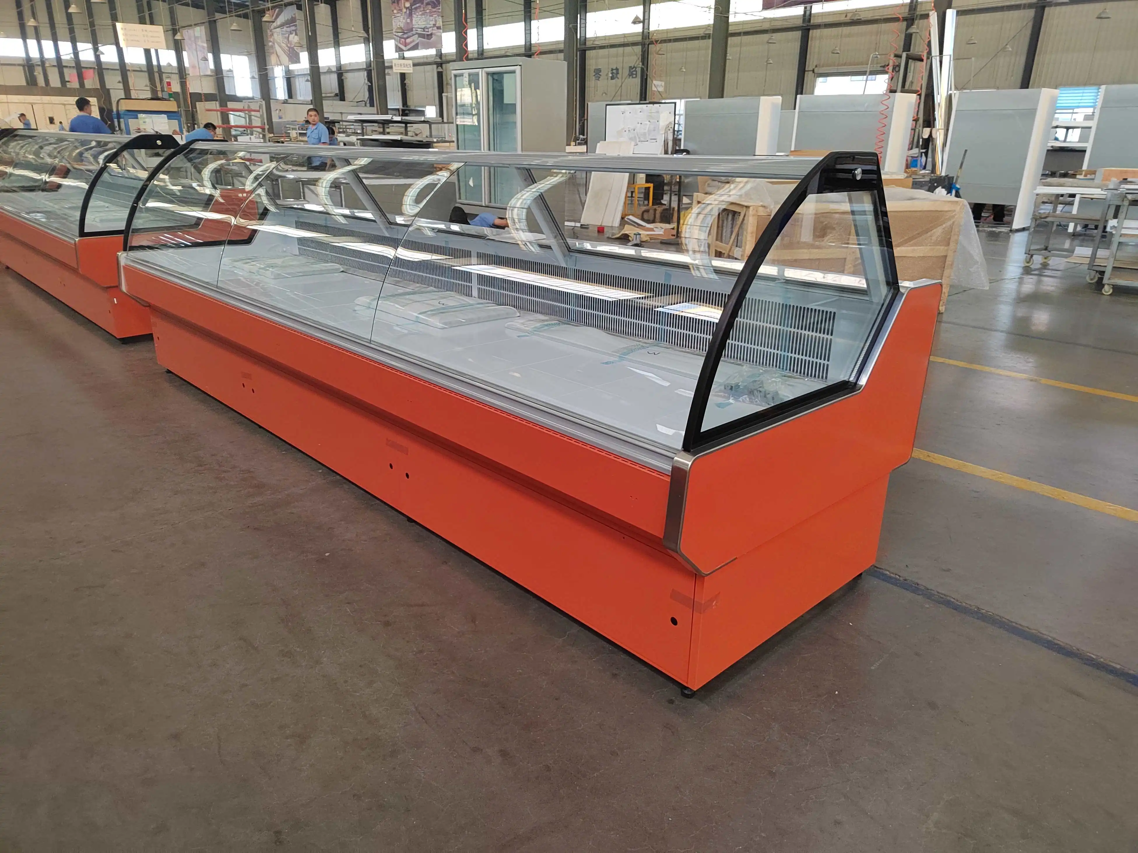 China factory prices Meat shop meat counter chiller freezers for sales