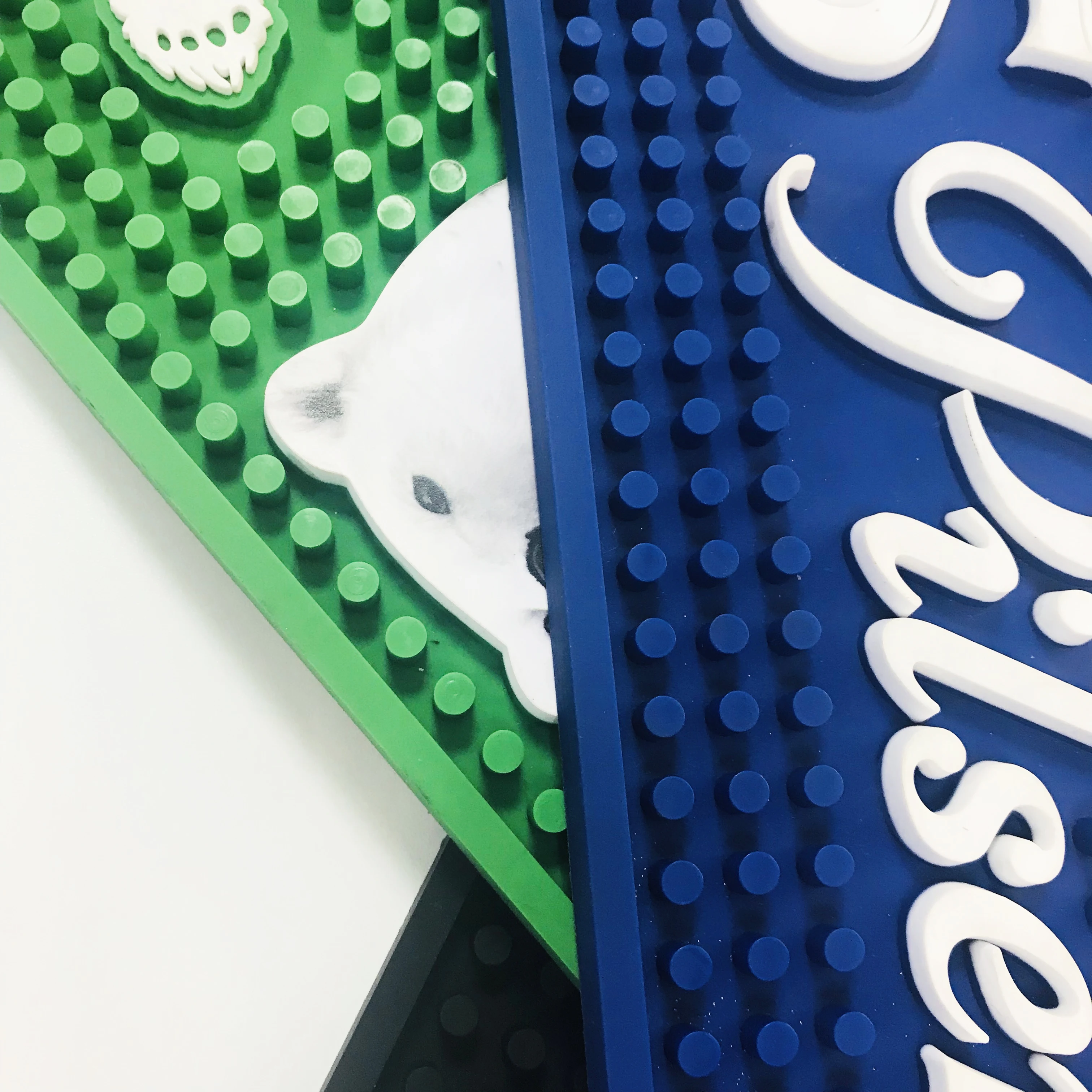 custom personalized rubber bar spill mat