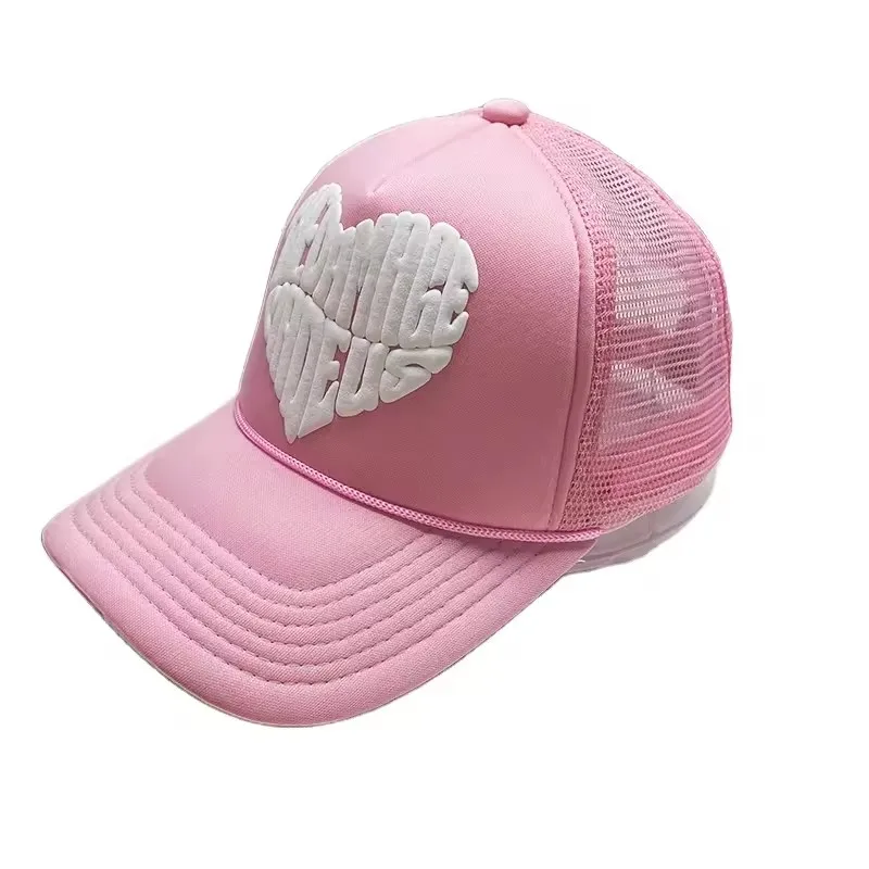 HN0001 OTTO wholesale blank embroidery Gorras Gorros Custom outdoor golf Sport cap Foam Baseball puff print trucker mesh Hat