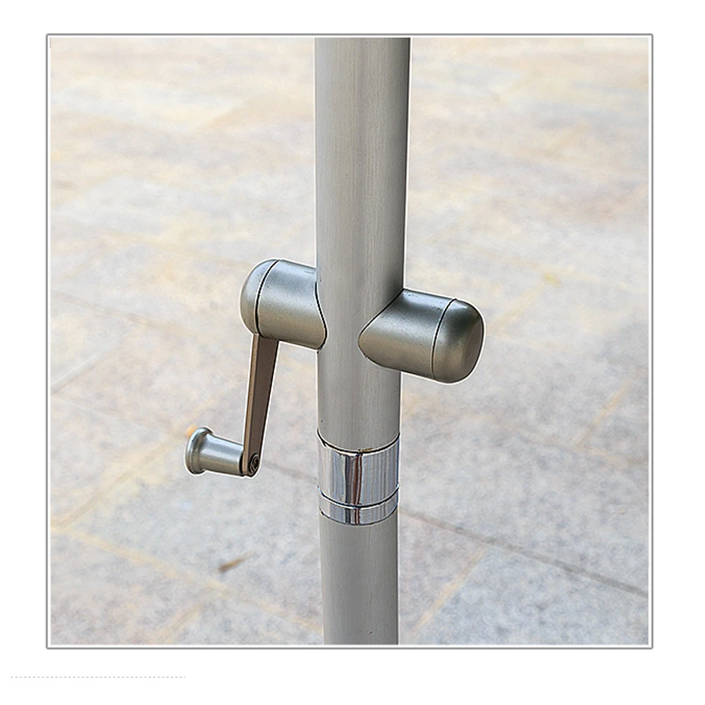 
Steerable Custom Logo Design Outdoor Garden Umbrella Luxury Parasol 