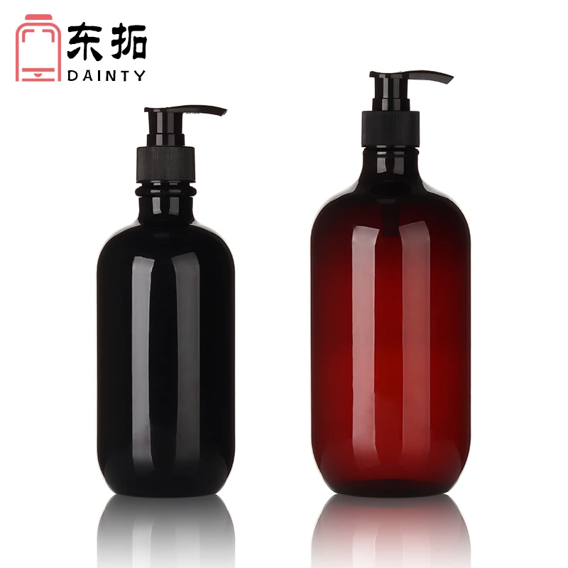 PET pump Shampoo bottle plastic bottle wholesale cosmetics press pump bottle