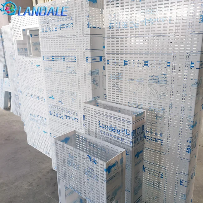 CNC processing equipment processing workpiece plastic processing machine parts polycarbonate sheet injection molding products