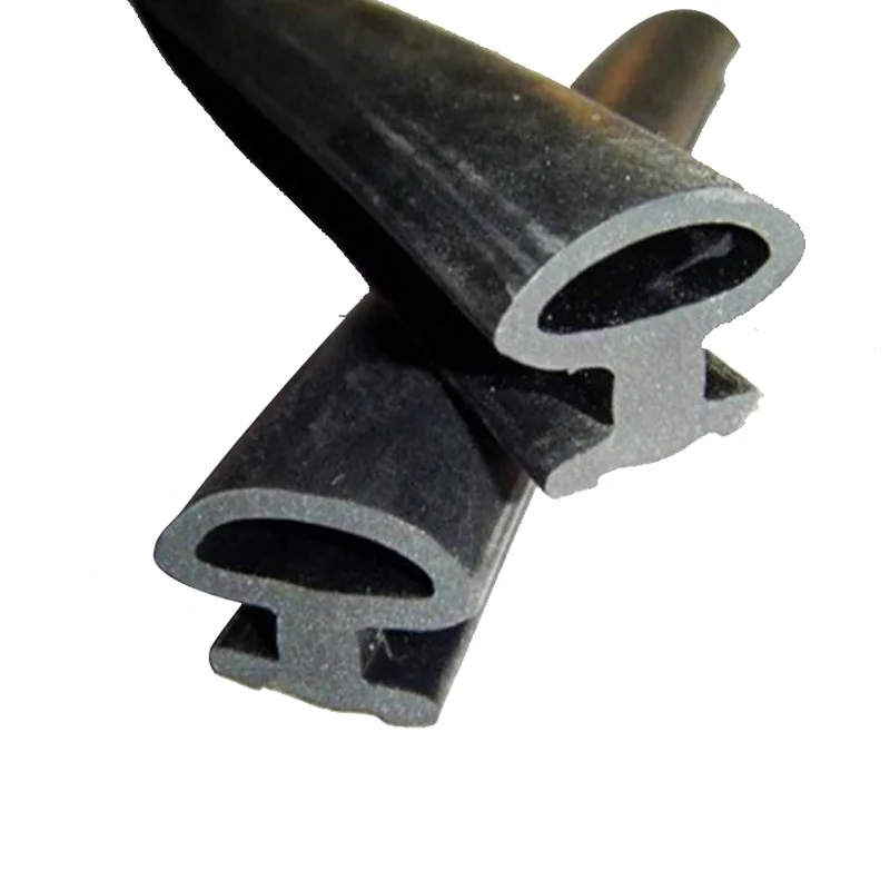 aluminum automatic drop down door bottom rubber seal  strip