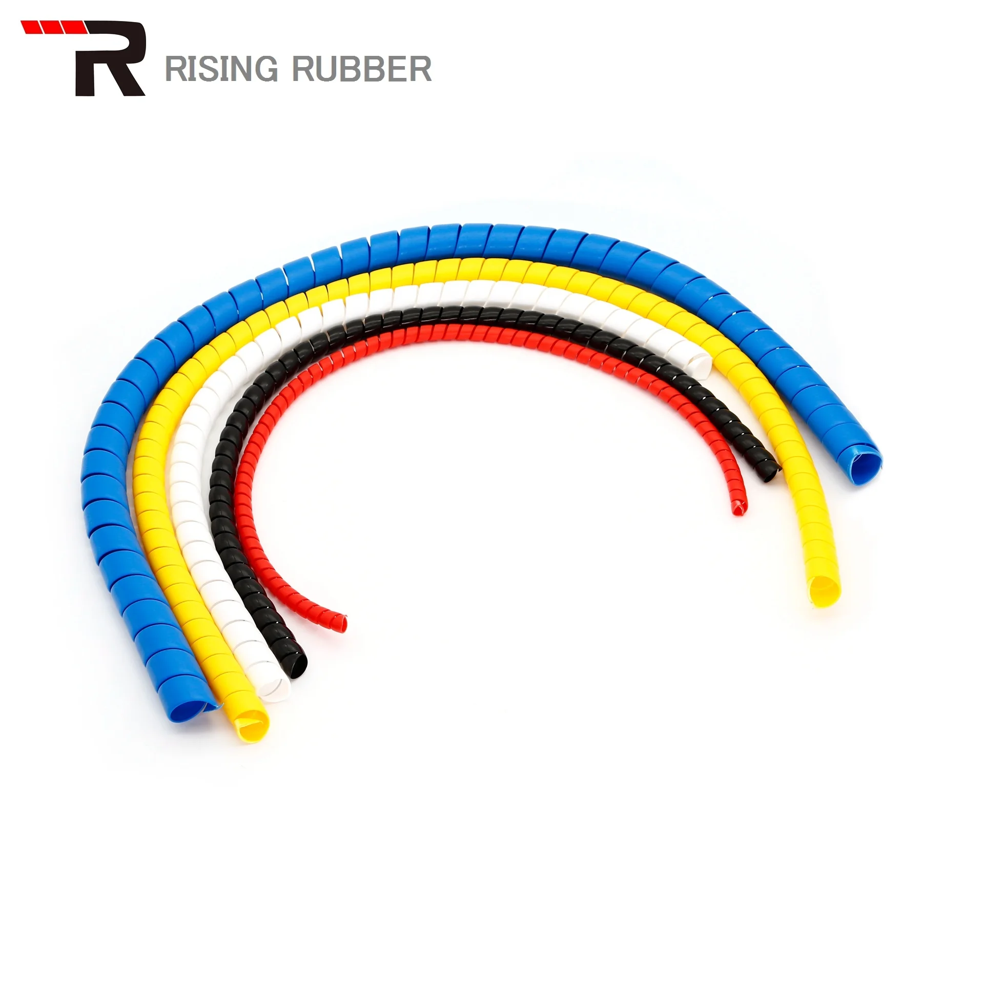 Factory Price Flexible Spiral Wrap Hose Protector Plastic Tubes Hydraulic Spiral Flexible Hose