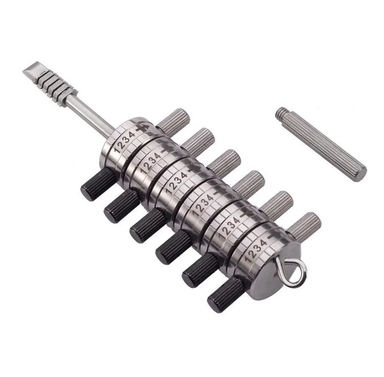 Locksmith Tools Set HUK FO21 Premium Tibbe 6 /8 Cut for Ford Jaguar Car Lock