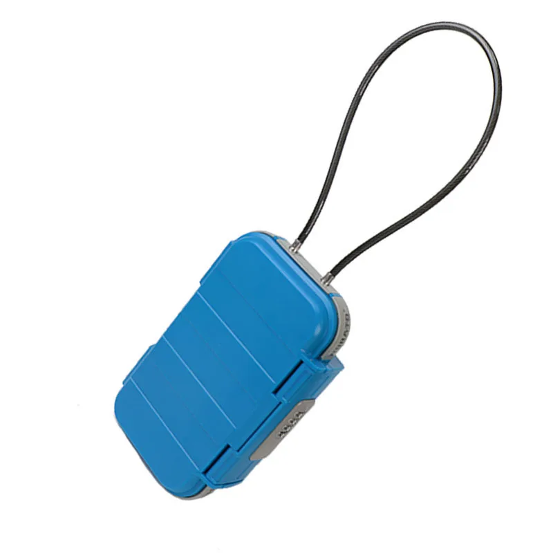 Waterproof Sand Dust Proof Safe 4 Digit Combination Lock Portable Key Storage Box for Beach Gym Travel Outdoor