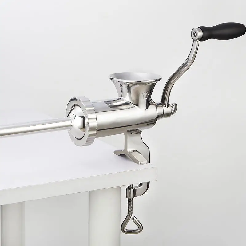 full stainless steel manual meat grinders #5#8#12#22#32