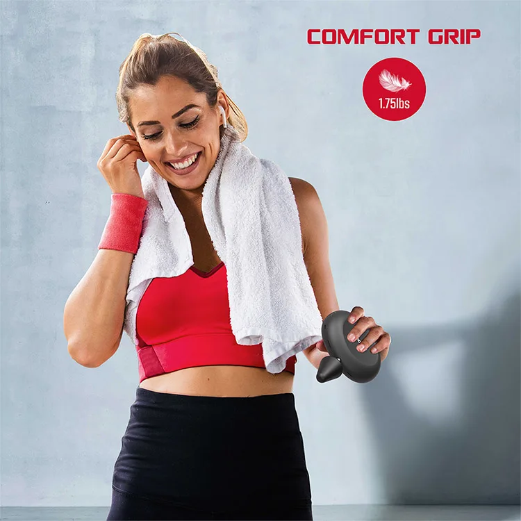 New Design Circle  Massager 3 speed Settings Hyper - quiet Vibration  Brushless Motor Massage Gun