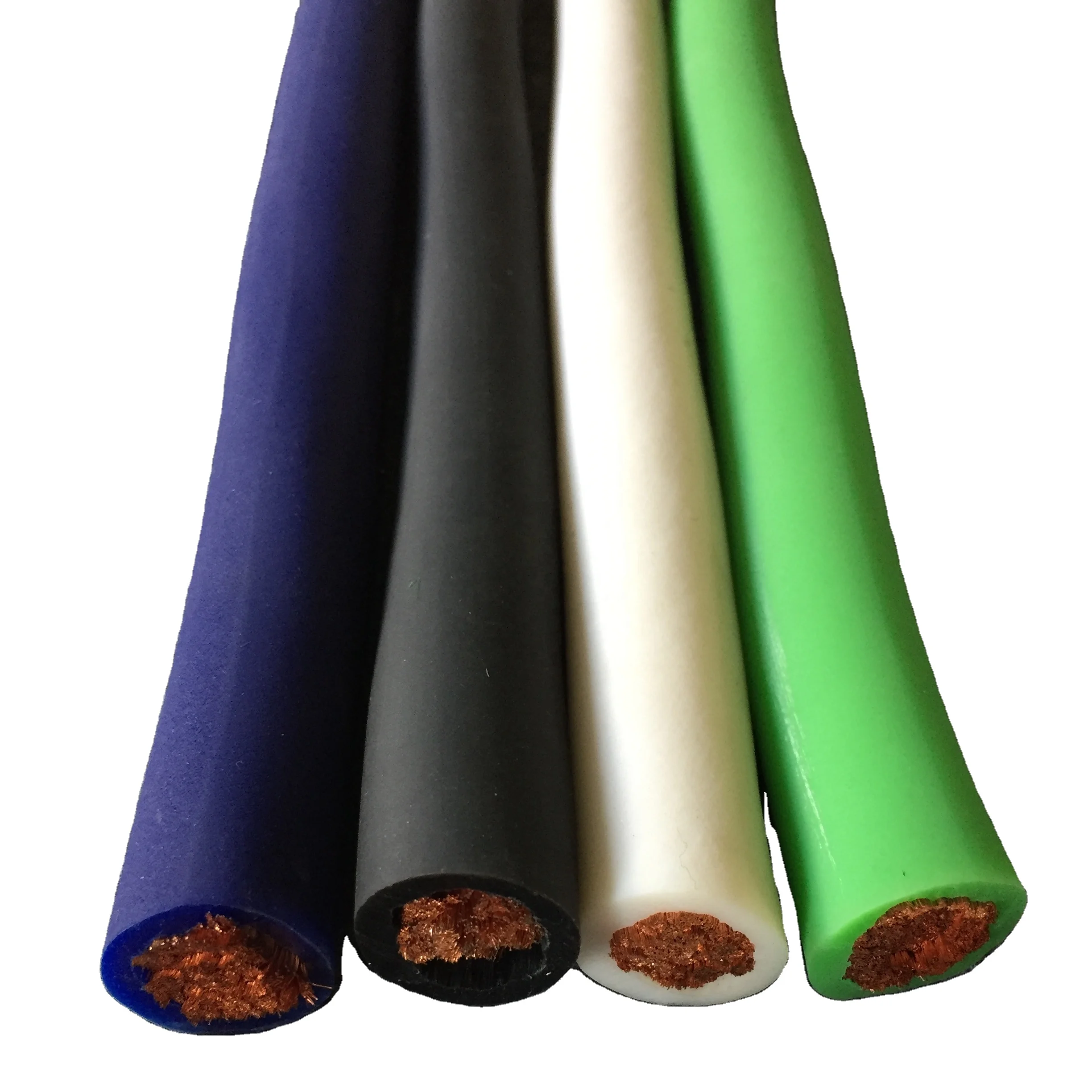 
Matte Finish for increased flexibility Oxygen Free Coper True AWG 2/0 gauge Power or Ground Wire 