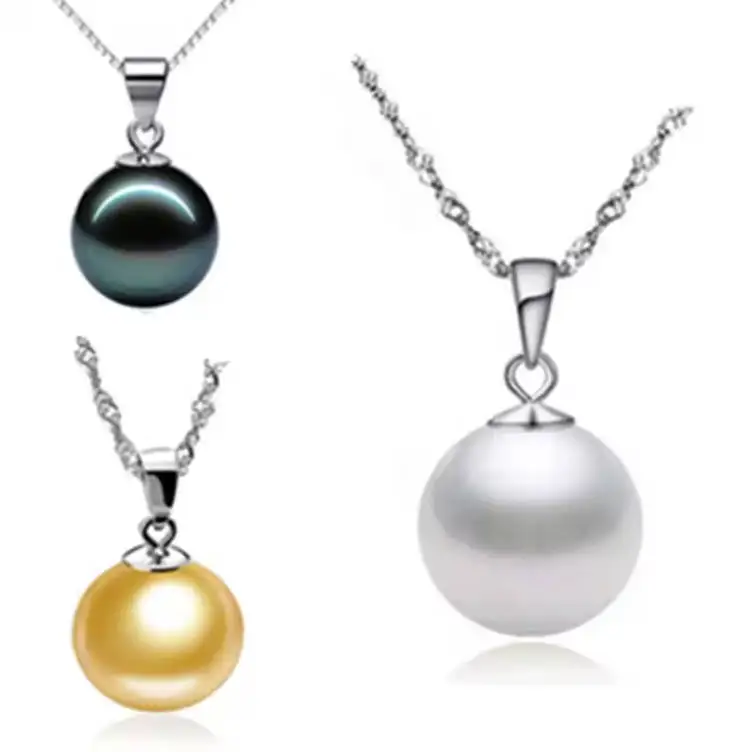 Wholesale Hot Selling Boutique Fashion Jewelry Freshwater Pearl Jewelry 925 Sterling Silver Necklace For Women