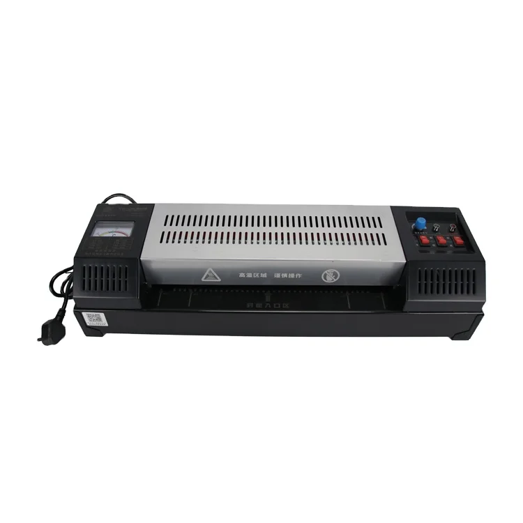 Laminator Machine Set A3 Size Hot and Cold Lamination 4 Roller System 25 A3/A4 Laminating