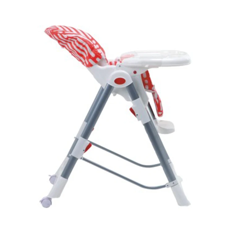 
Quick folding system aluminium baby high chair baby feeding chair 